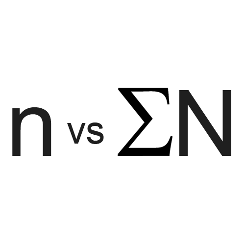 n vs SUM(N): Crowd Sourcing Customer Feedback