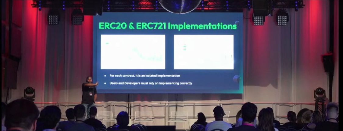 Jovonni presenting ERC-20 & ERC-721 implementations